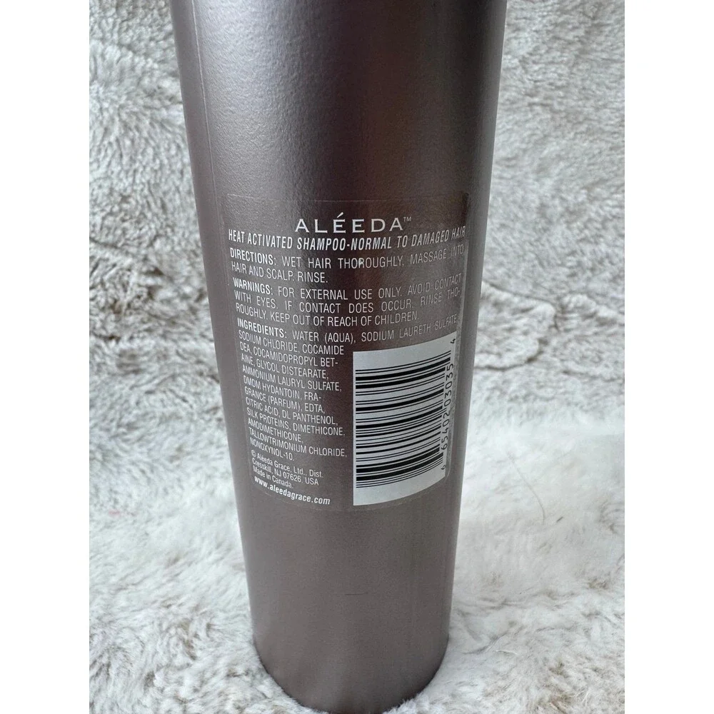 Vintage Aléeda Thermal Heat Activated Shampoo for Normal and Damaged Hair 14 oz